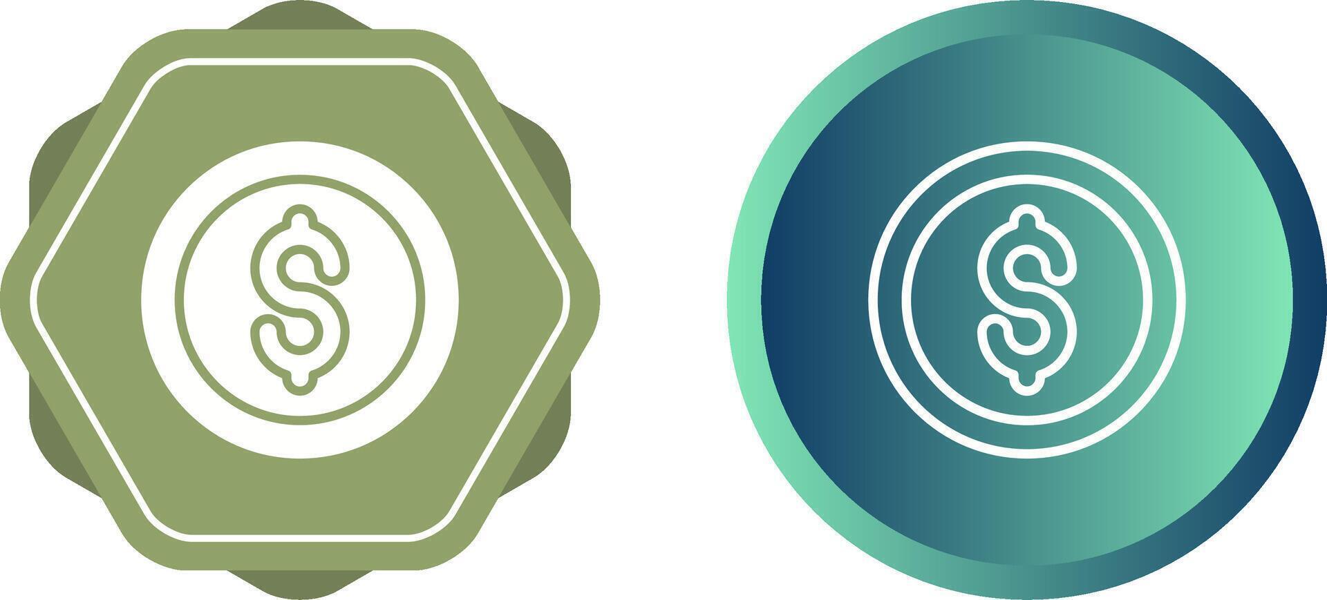 Usd Circle Vector Icon