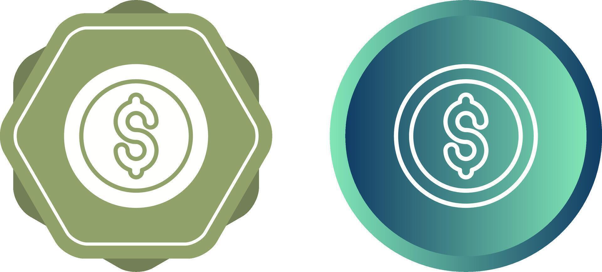 Usd Circle Vector Icon