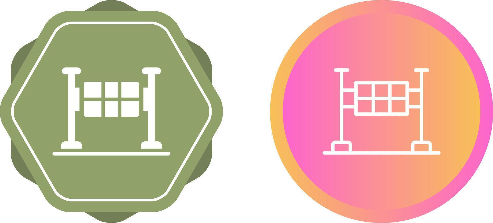 Finish Line Vector Icon