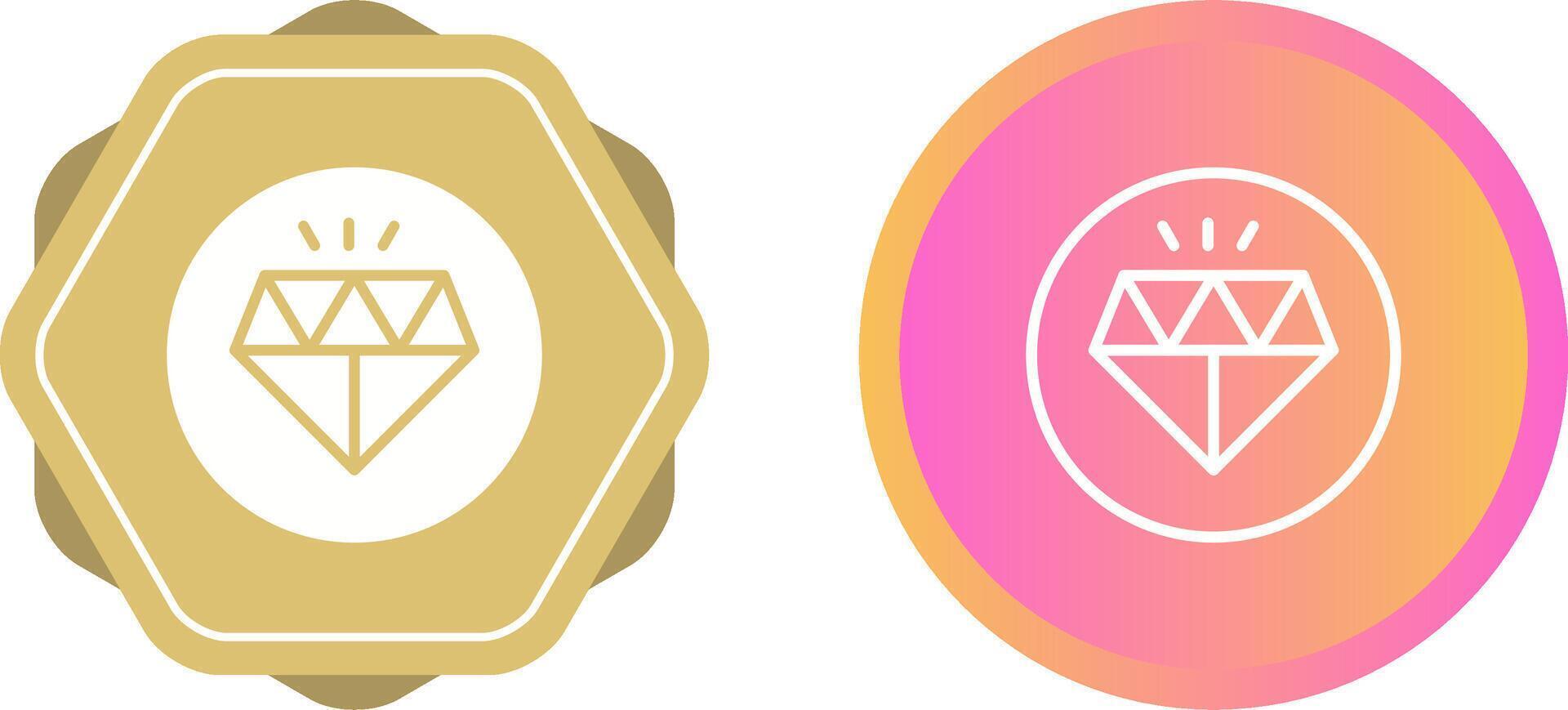 Diamond Vector Icon
