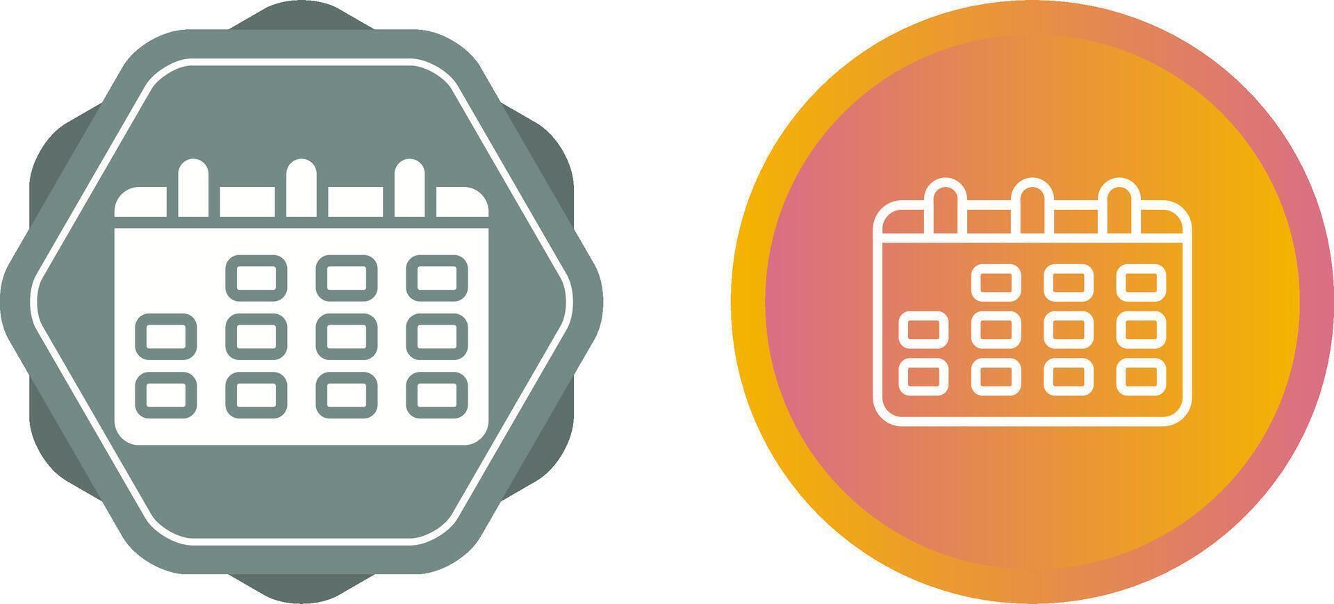 Calendar Vector Icon