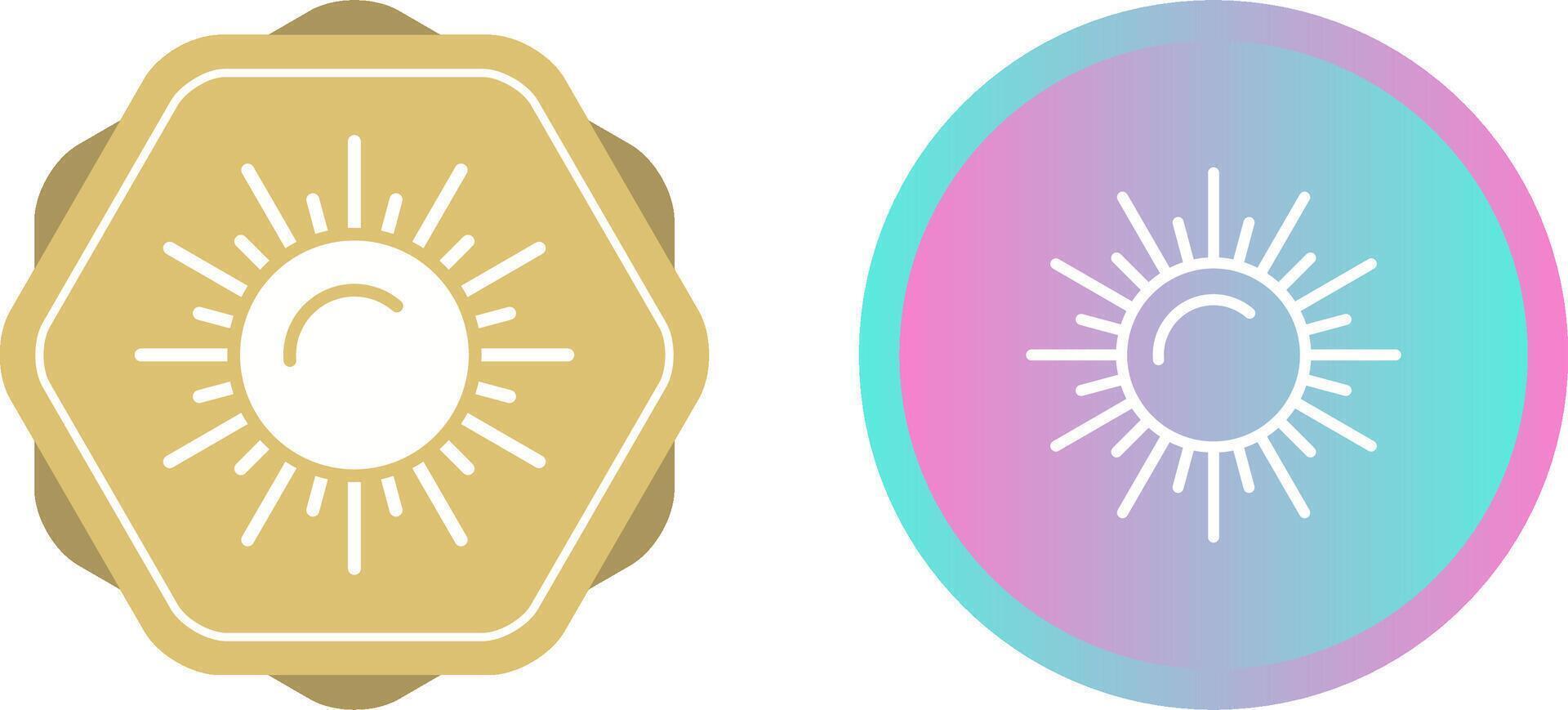 Sun Vector Icon