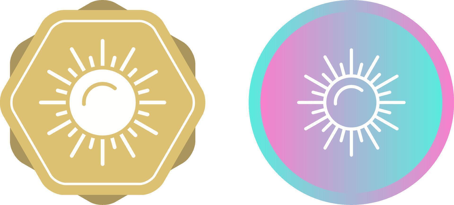 Sun Vector Icon