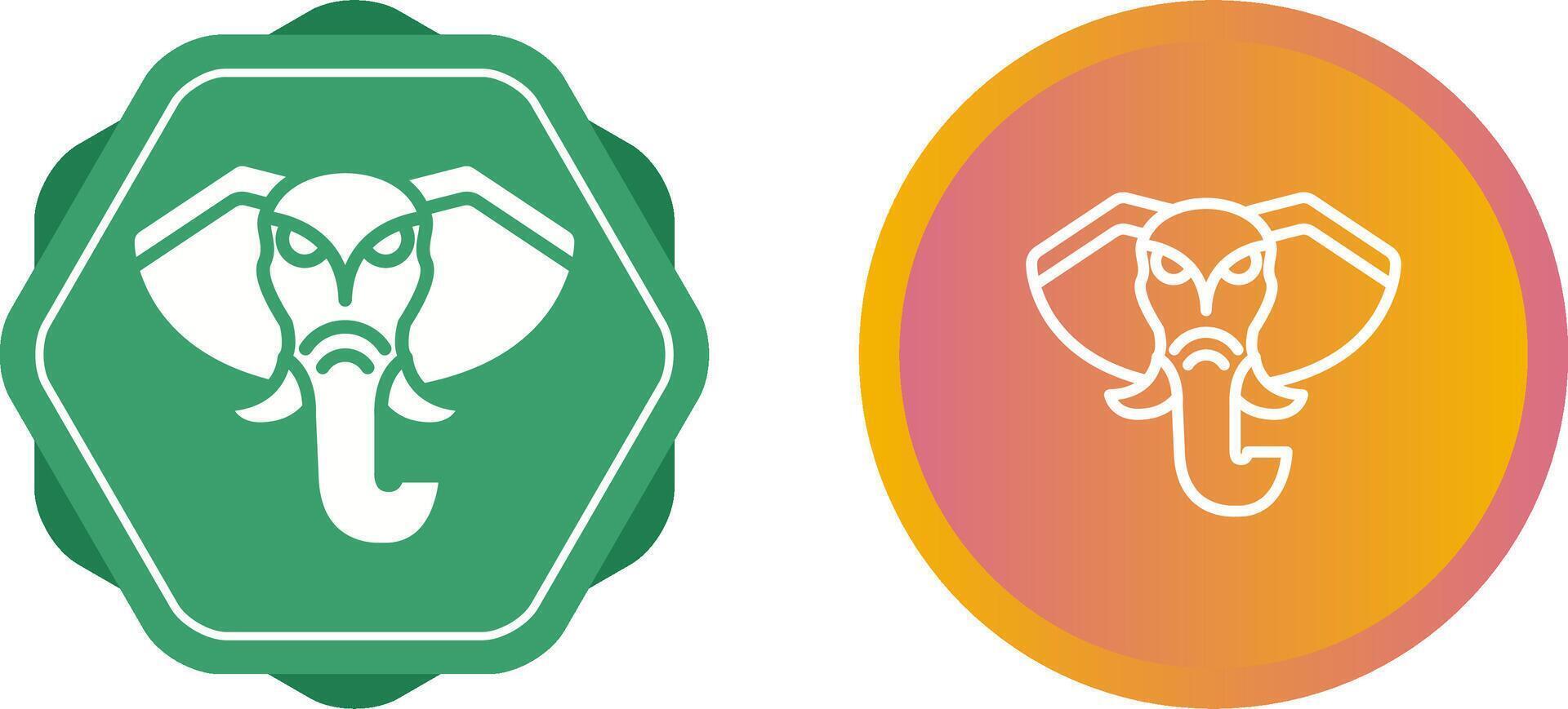 Elephant Vector Icon