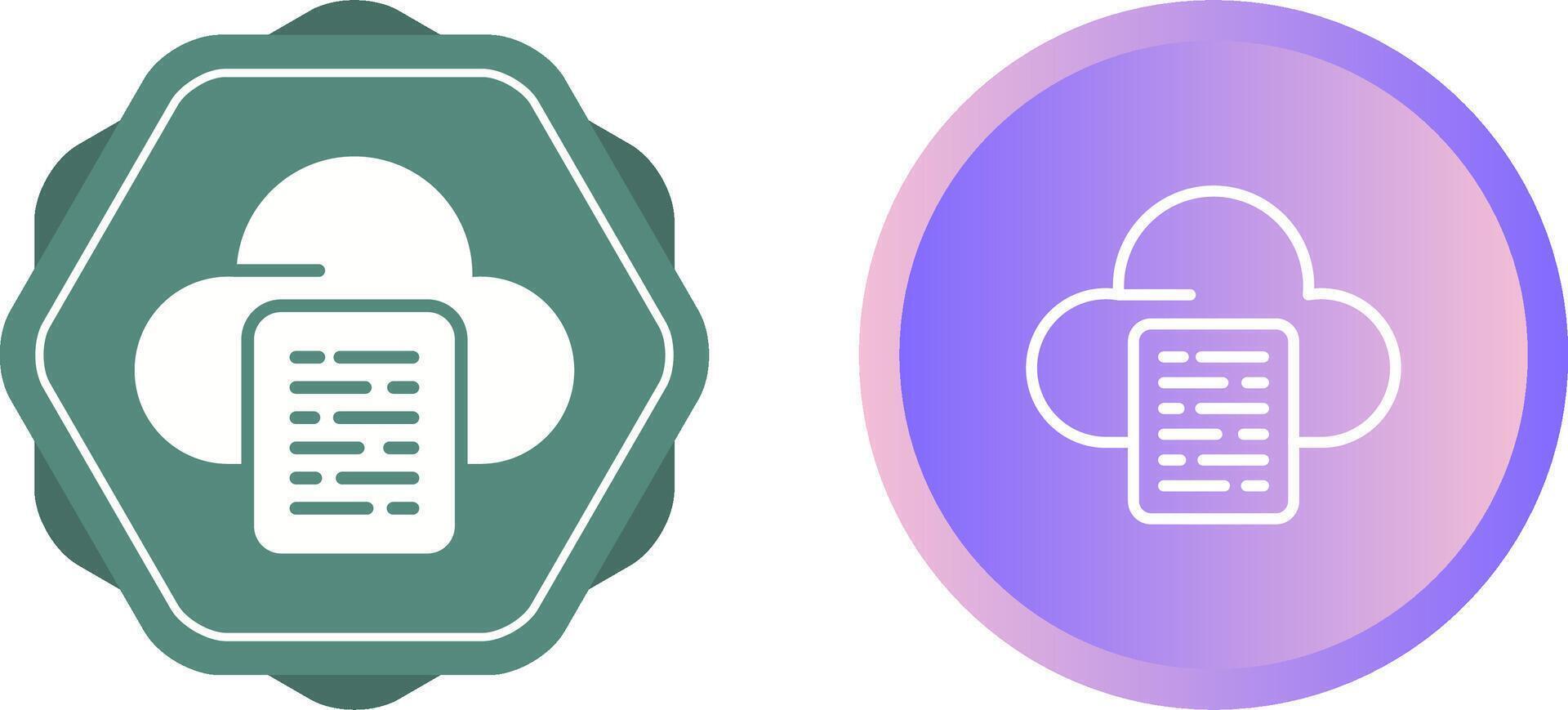 Cloud Vector Icon