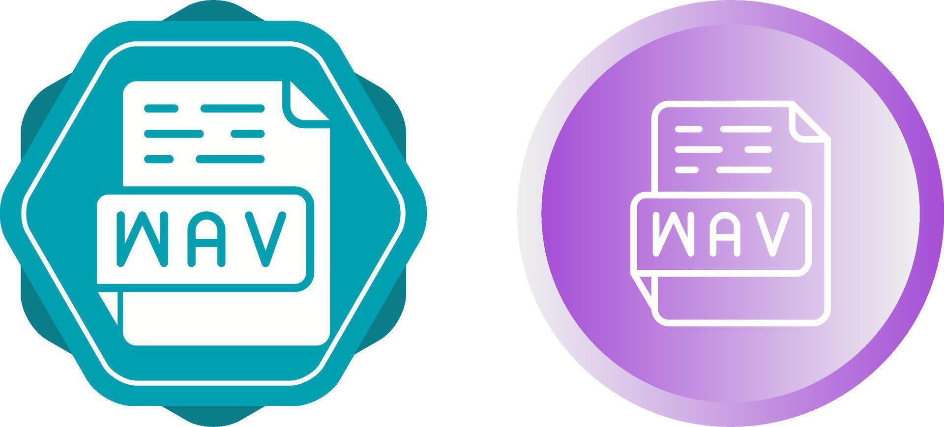 WAV Vector Icon