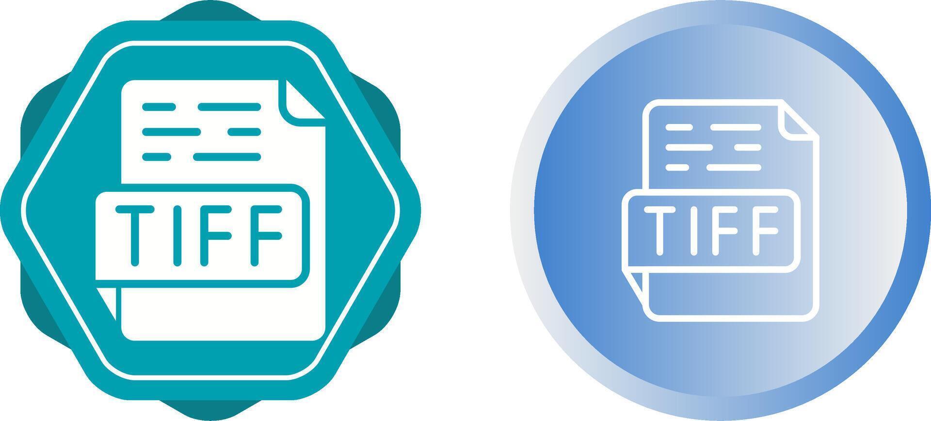 TIFF Vector Icon