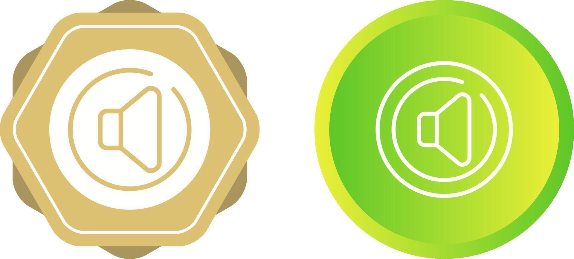 Speaker Circle Vector Icon