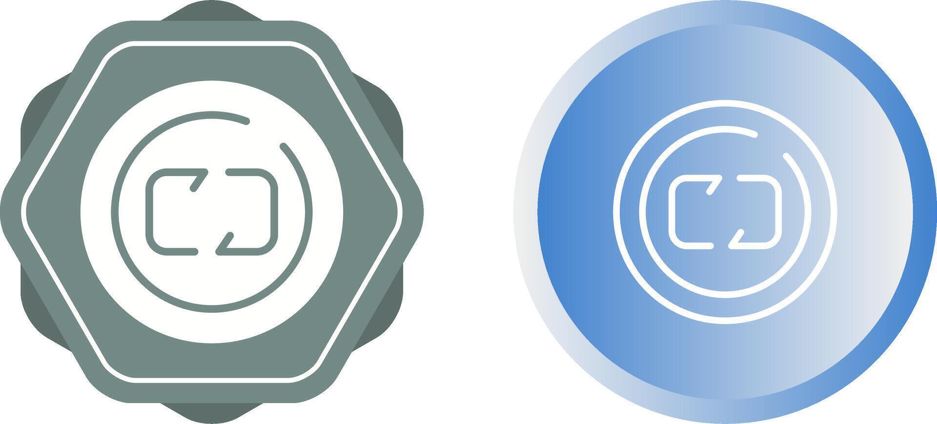 Repeat Circle Vector Icon