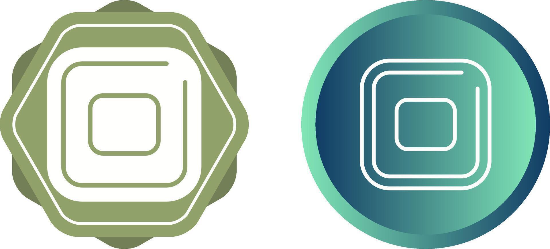 Stop Square Vector Icon