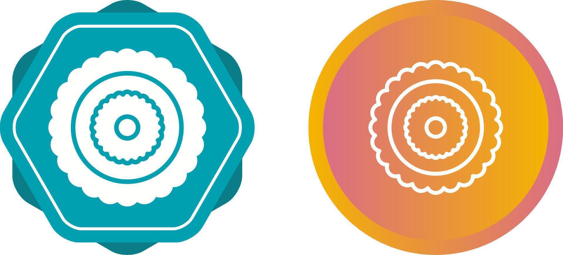Biscuit Vector Icon