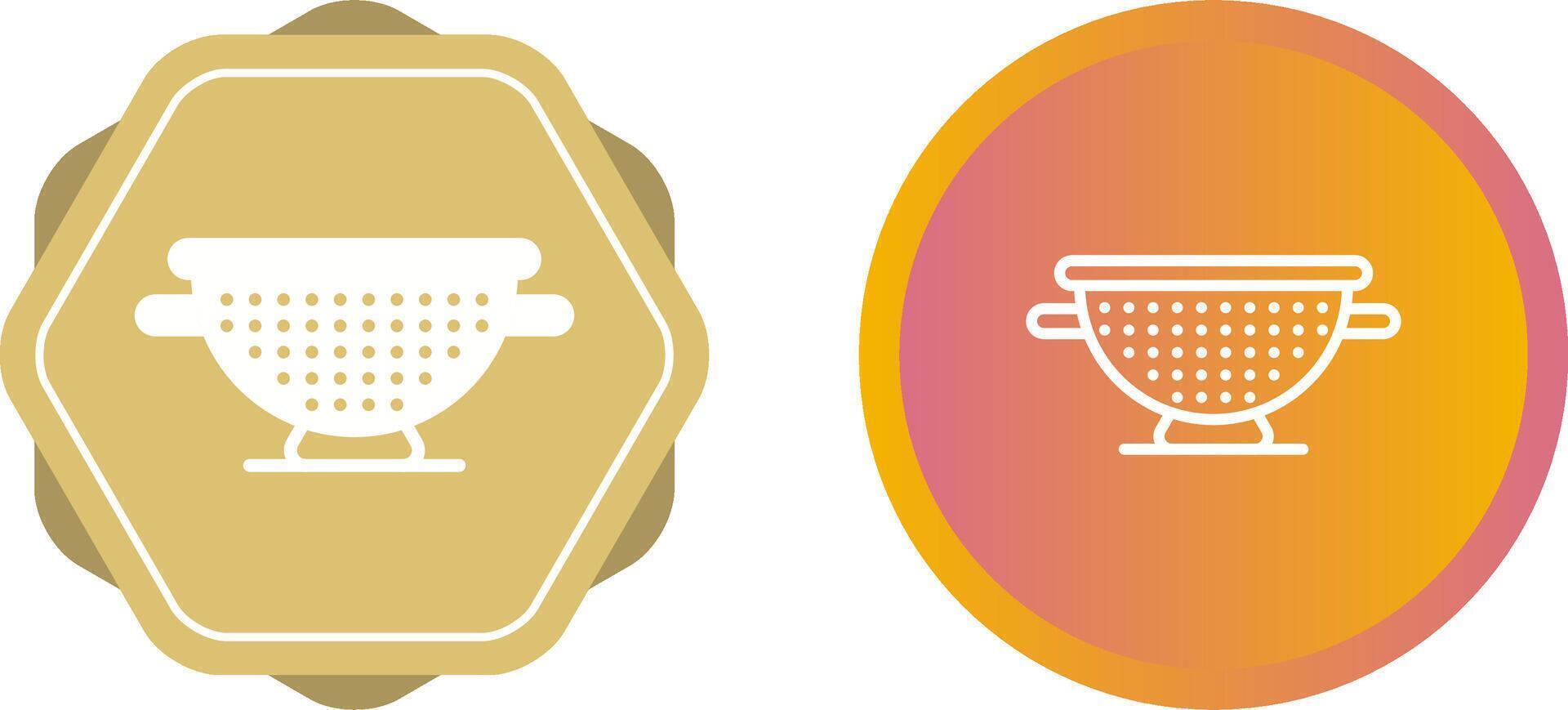 Colander Vector Icon
