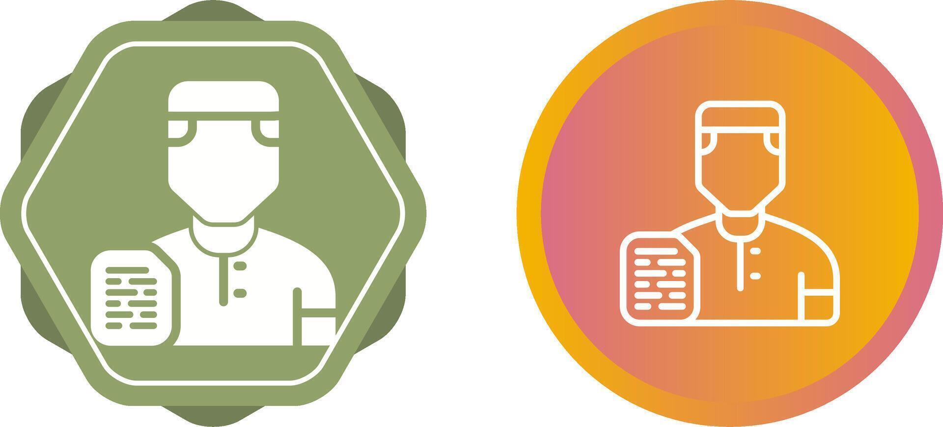 Journalist Vector Icon