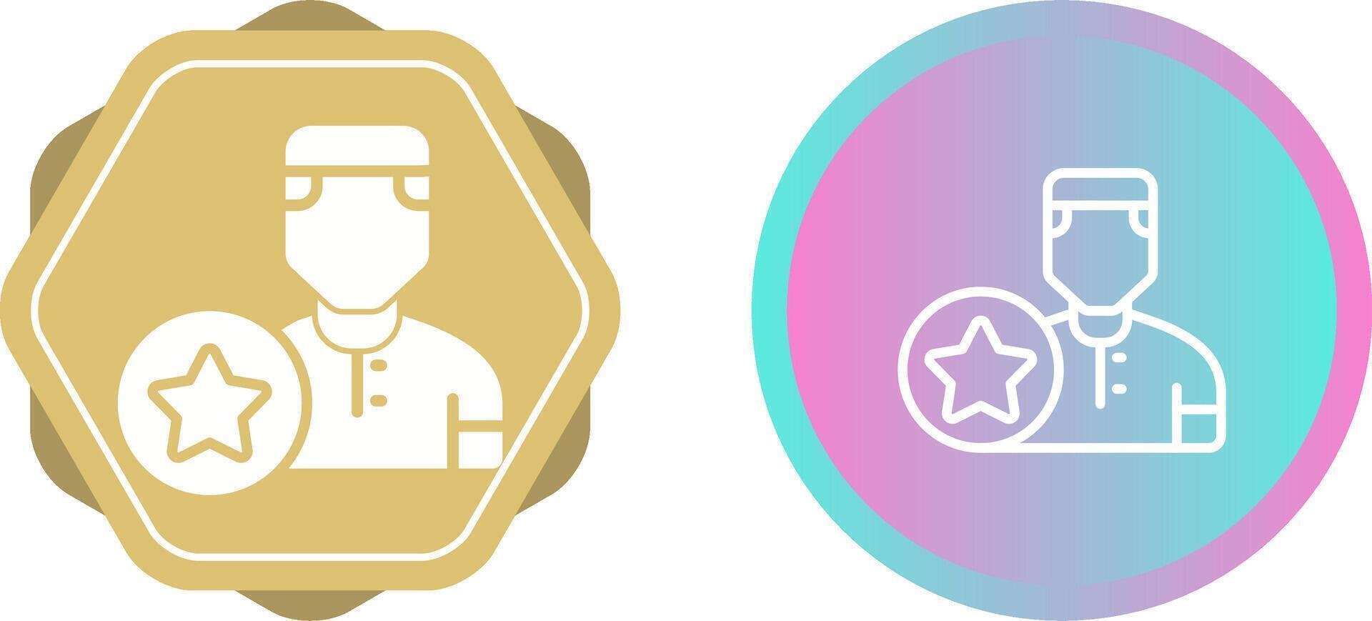 Five Star Review Vector Icon