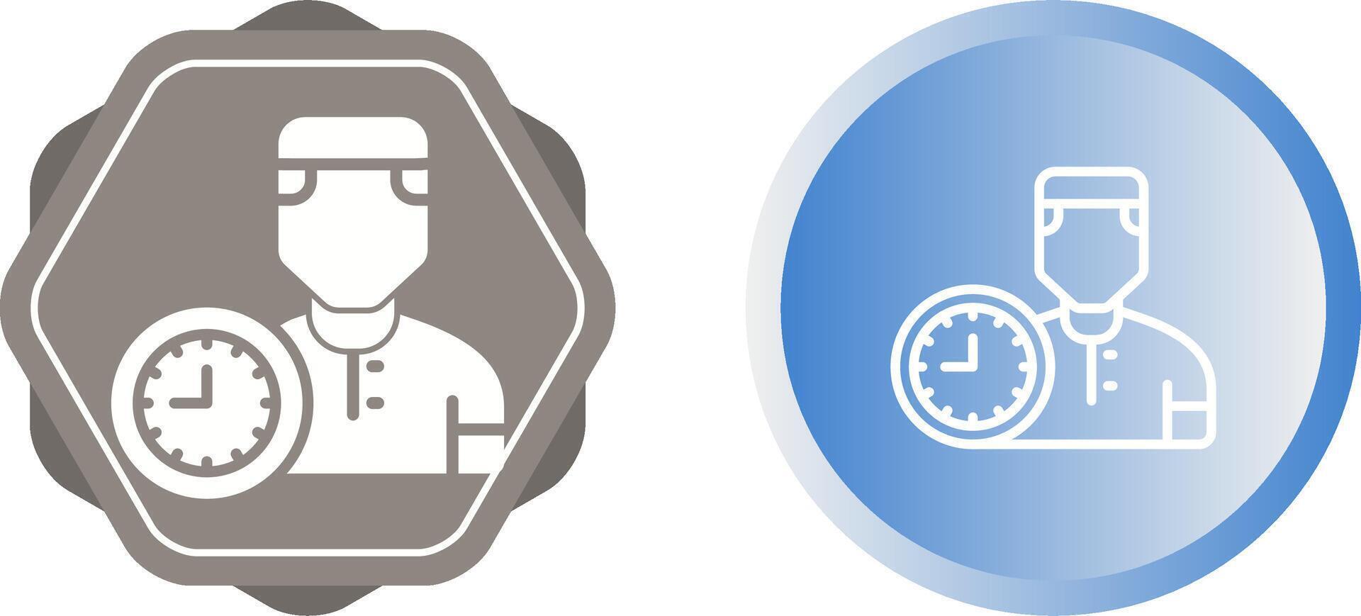 Working Hour Vector Icon