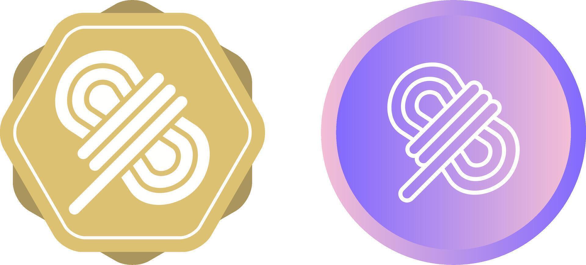 Cable Ties Vector Icon