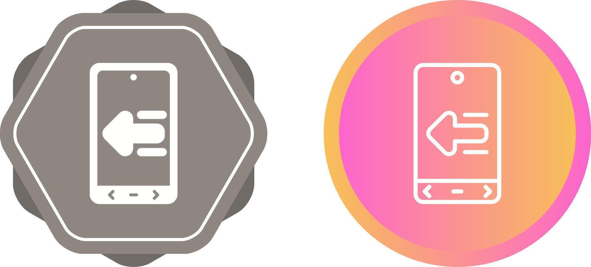 Swip Left Vector Icon