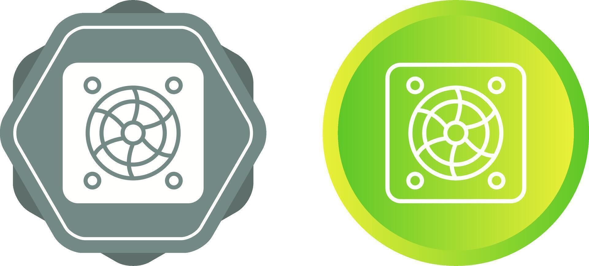 Cooling Fan Vector Icon