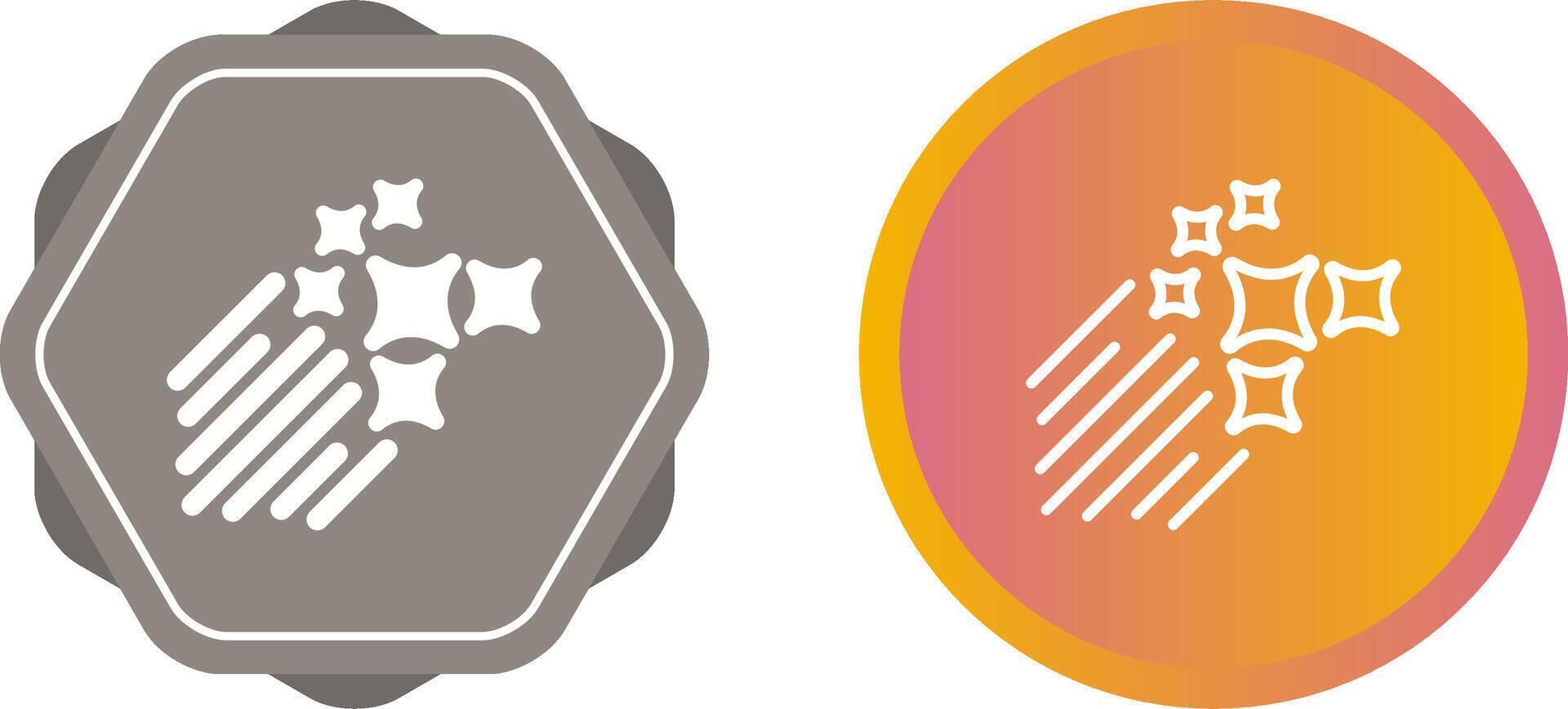 Shooting Stars Vector Icon