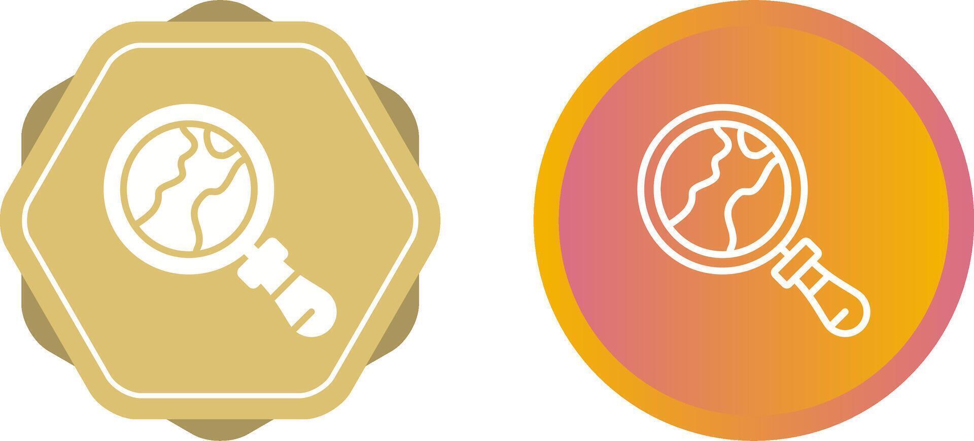 Magnifying Lens Vector Icon