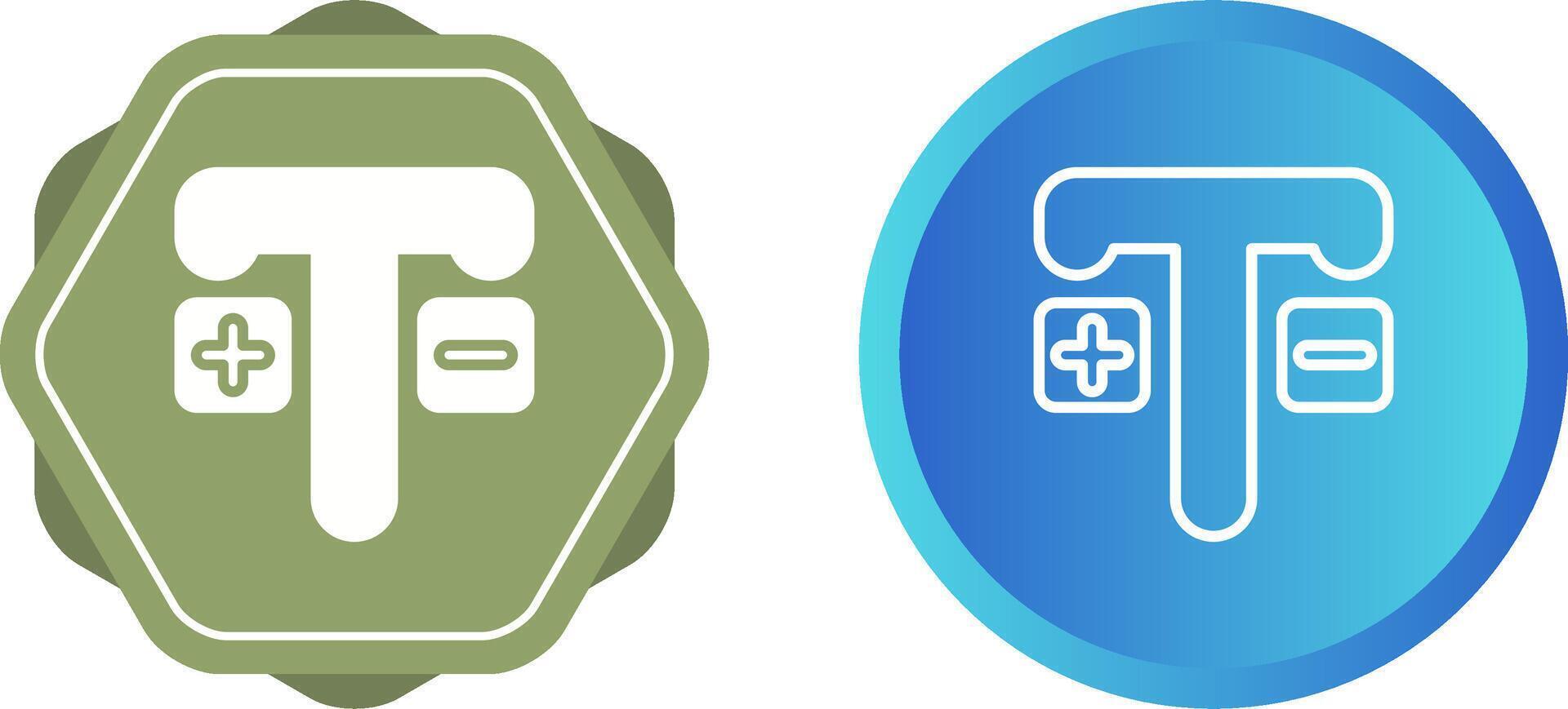 Text Vector Icon