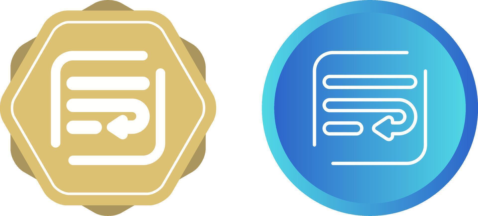 Wrap Vector Icon