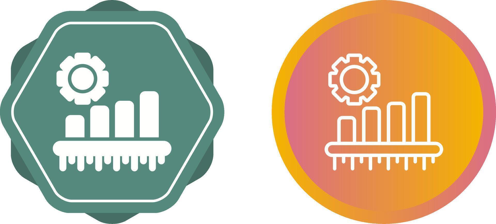 Bar Graph Vector Icon