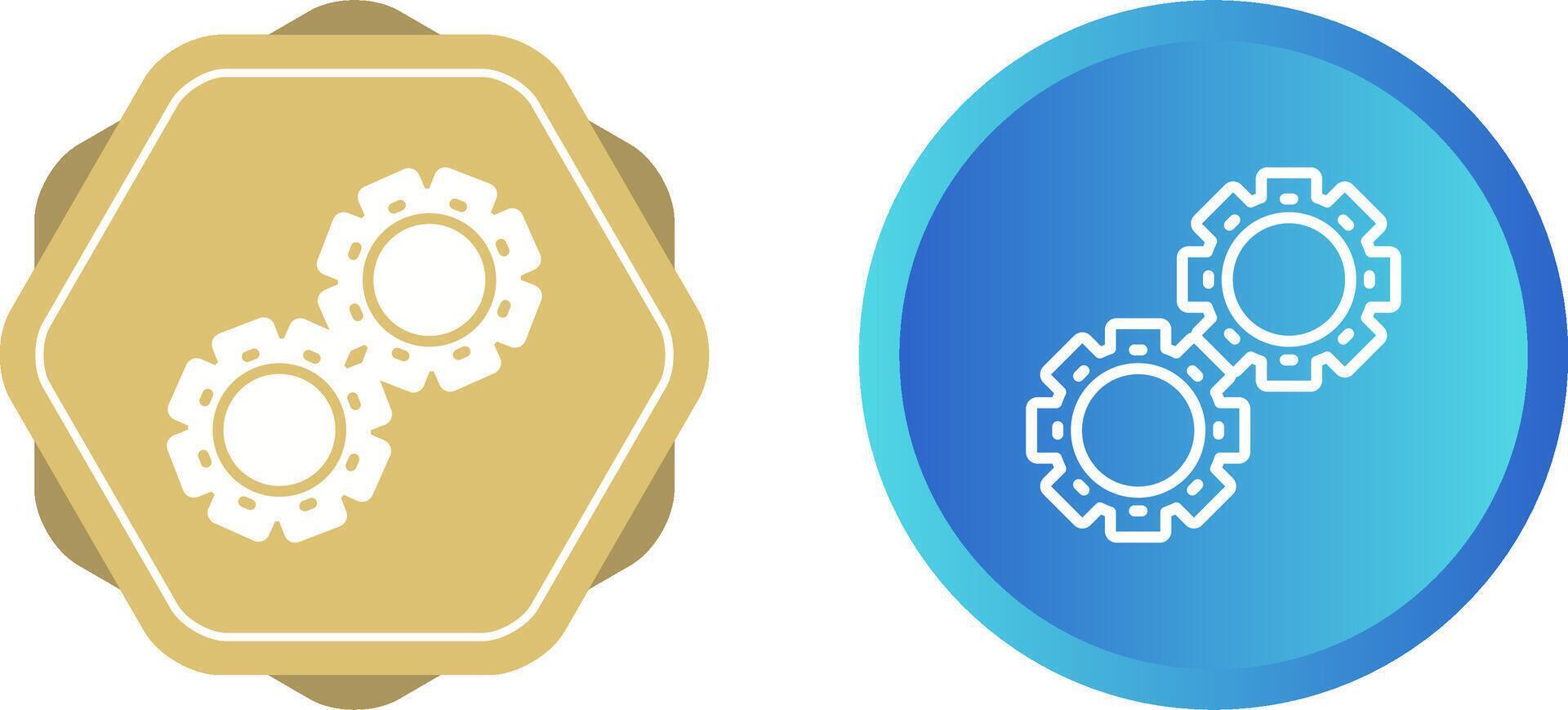 Gears Vector Icon