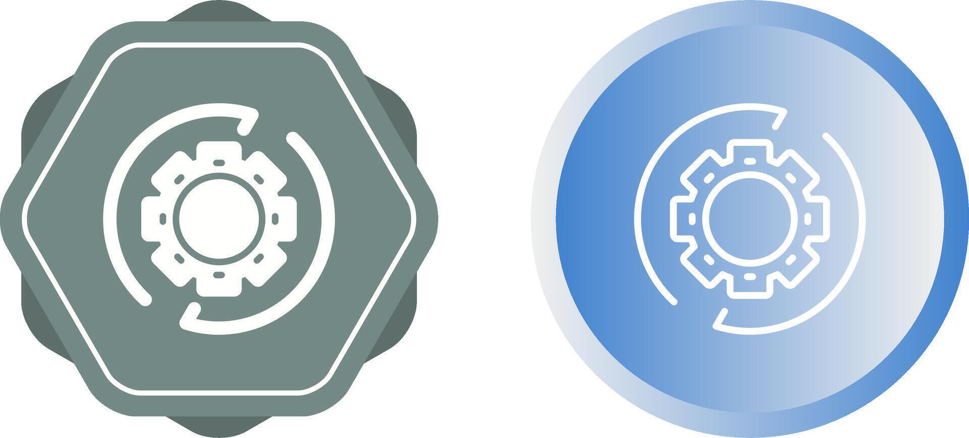 Unique Two Icons Set vector