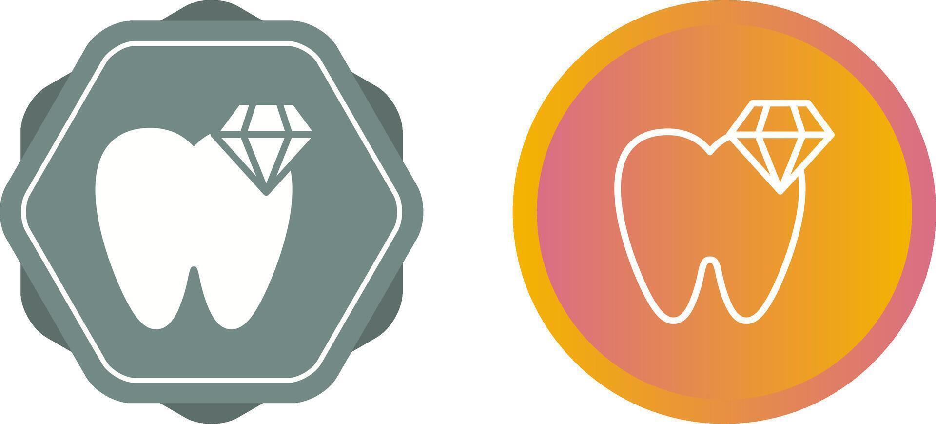 White Teeth Vector Icon