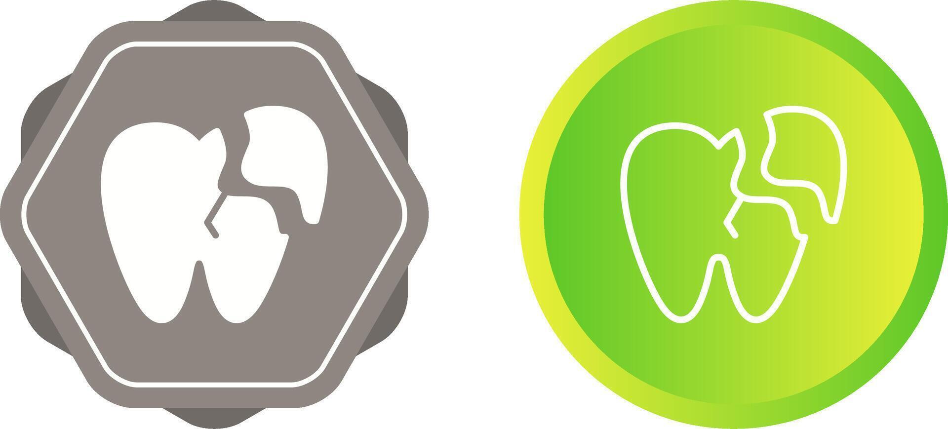 Unique Two Icons Set vector