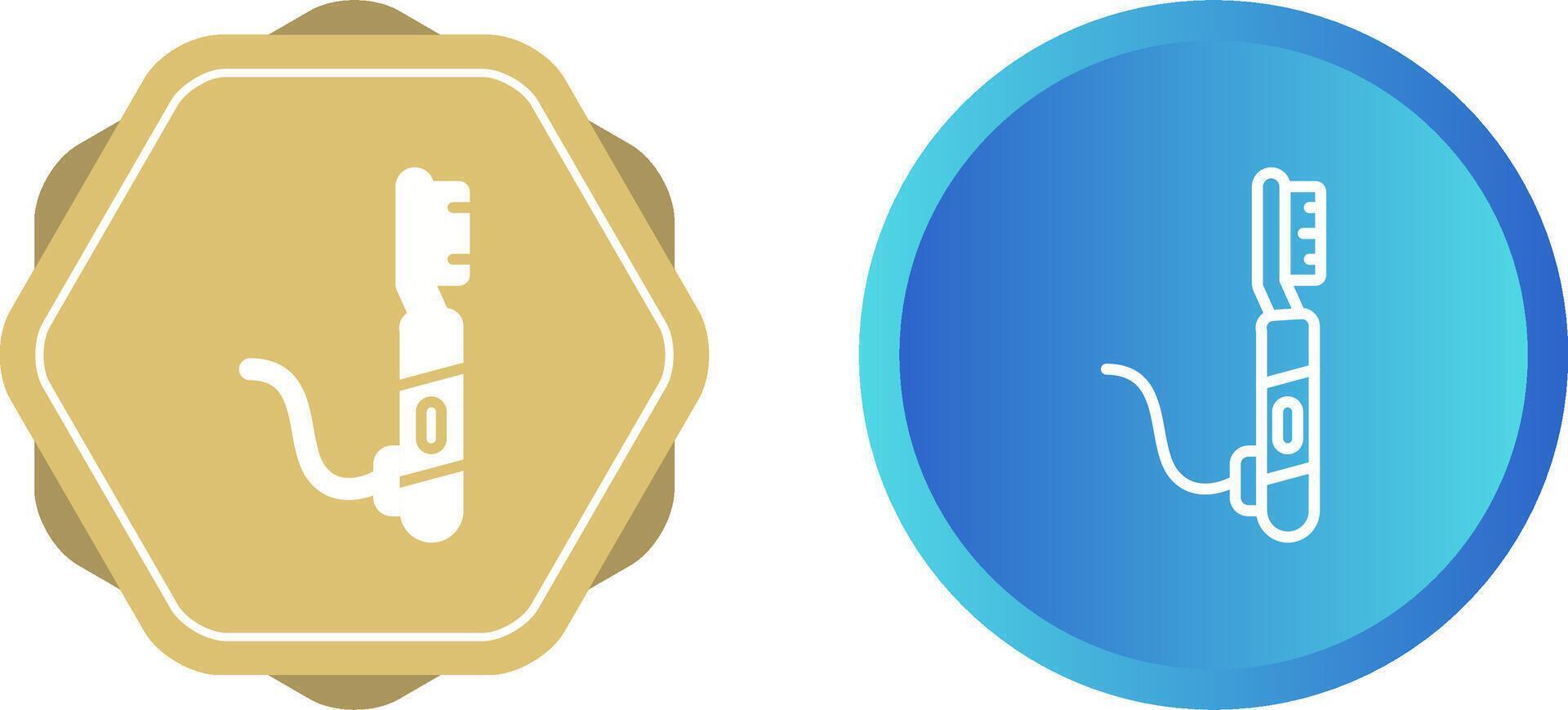 Electric Toothbrush Vector Icon