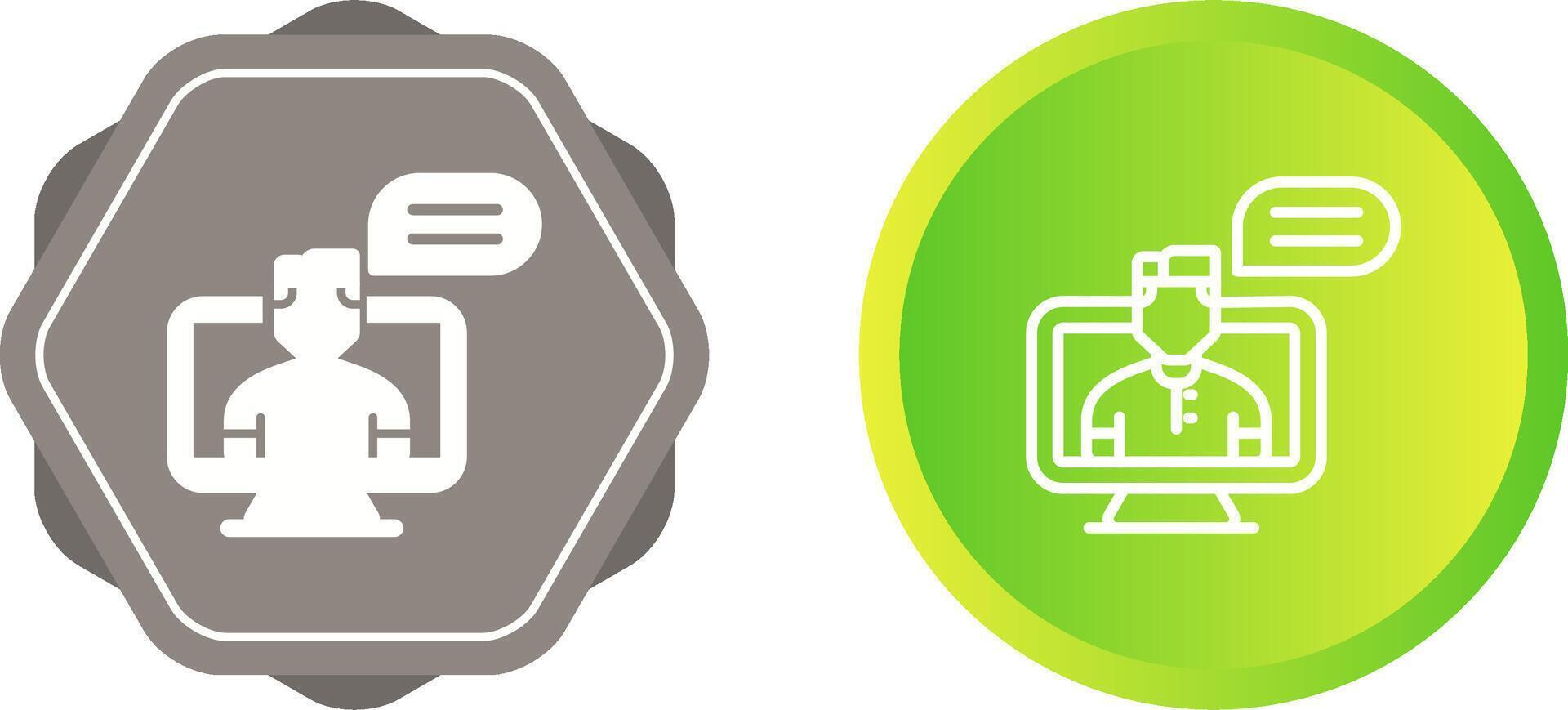 Online Learning Vector Icon