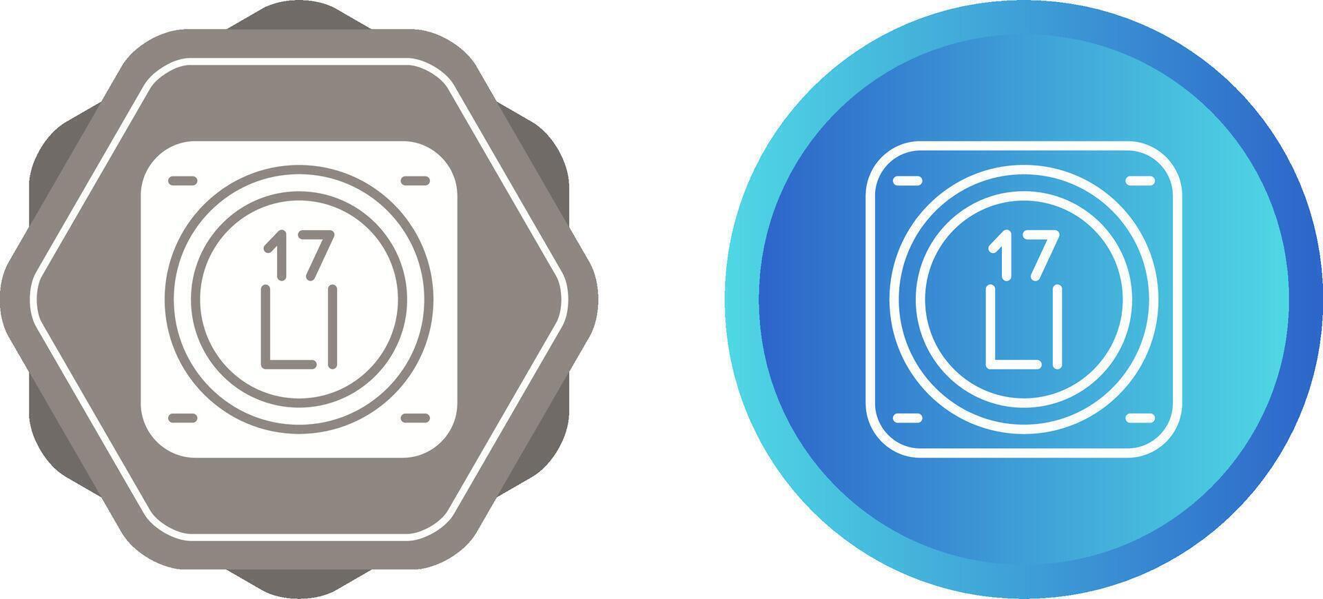 Unique Two Icons Set vector