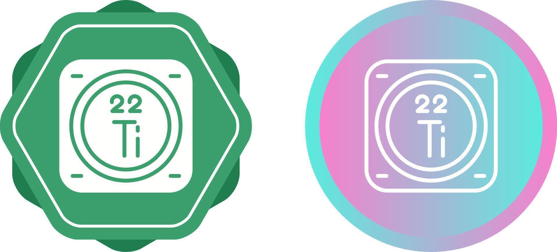 Unique Two Icons Set vector