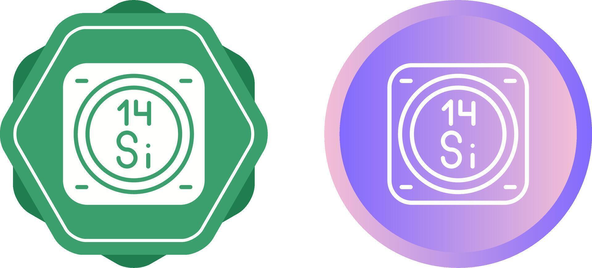 Unique Two Icons Set vector