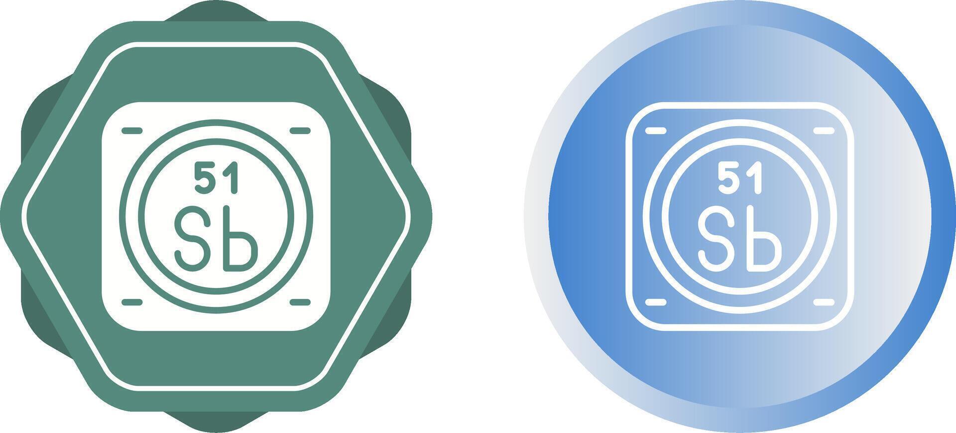 Unique Two Icons Set vector
