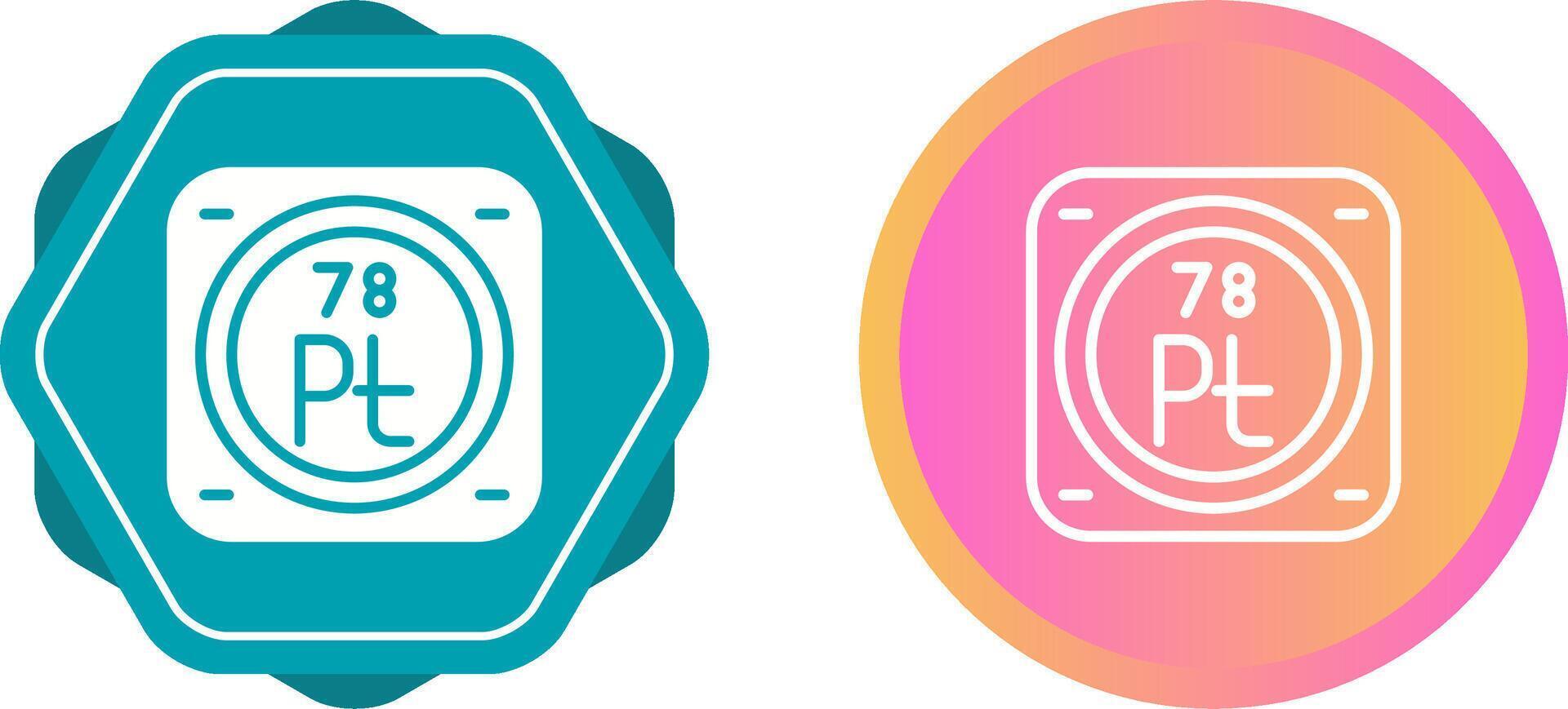 Unique Two Icons Set vector