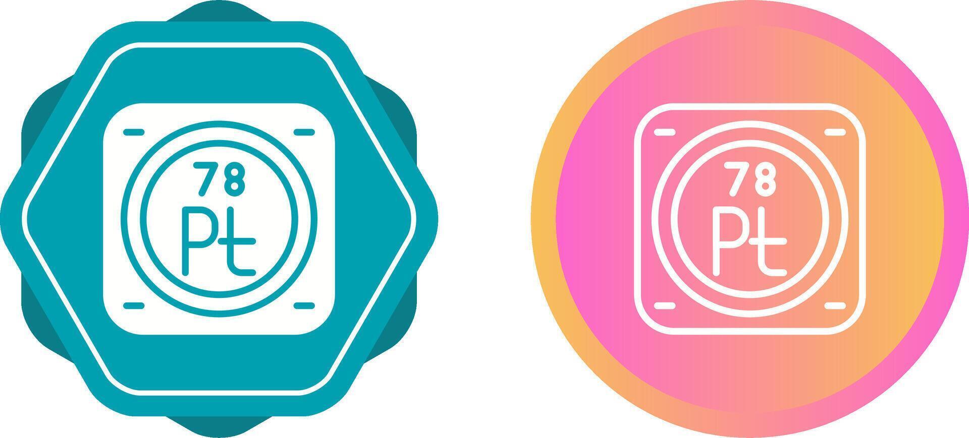 Unique Two Icons Set vector