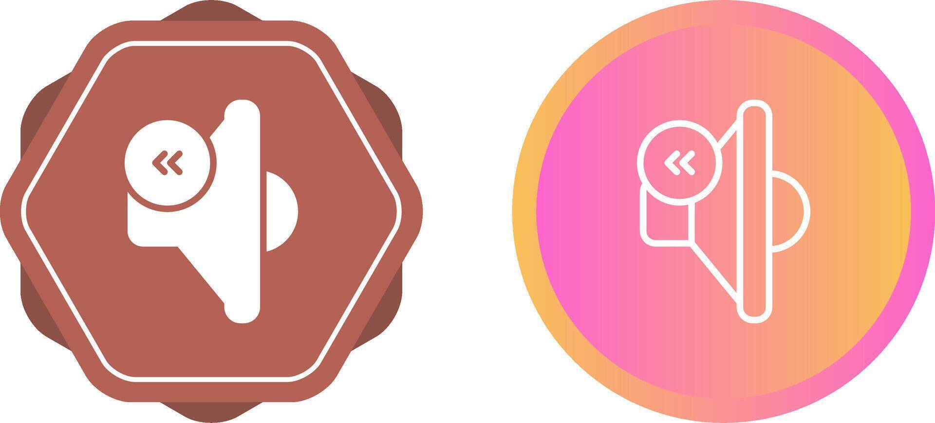 Rewind Vector Icon