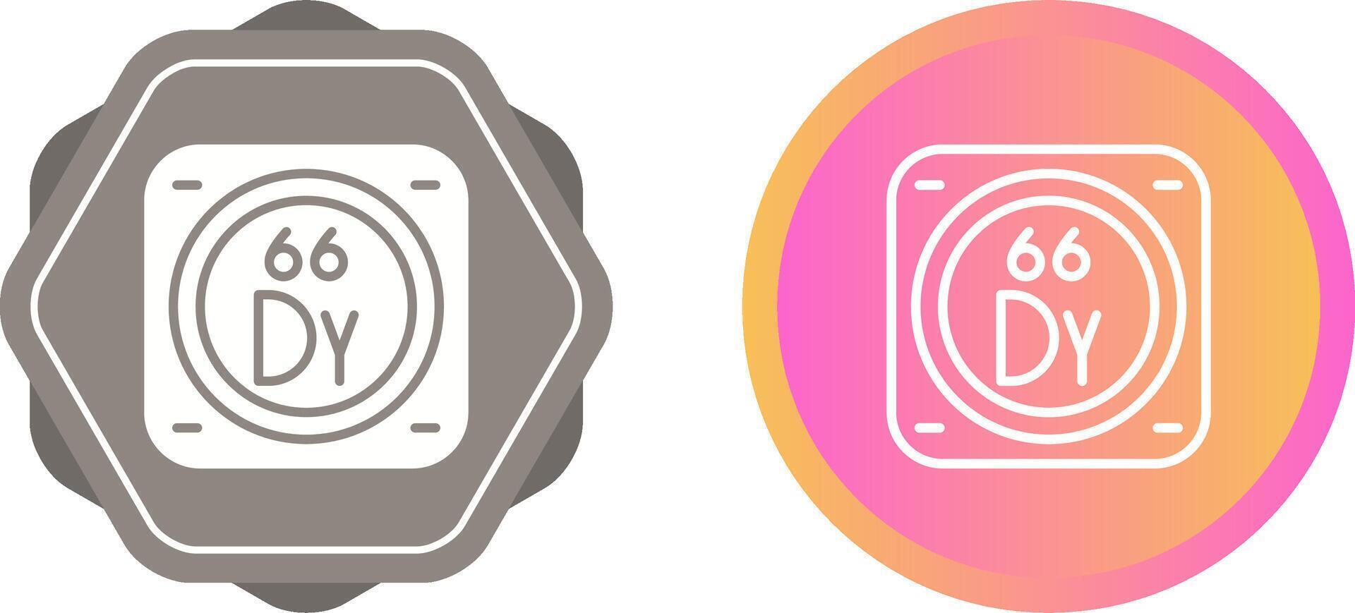 Unique Two Icons Set vector