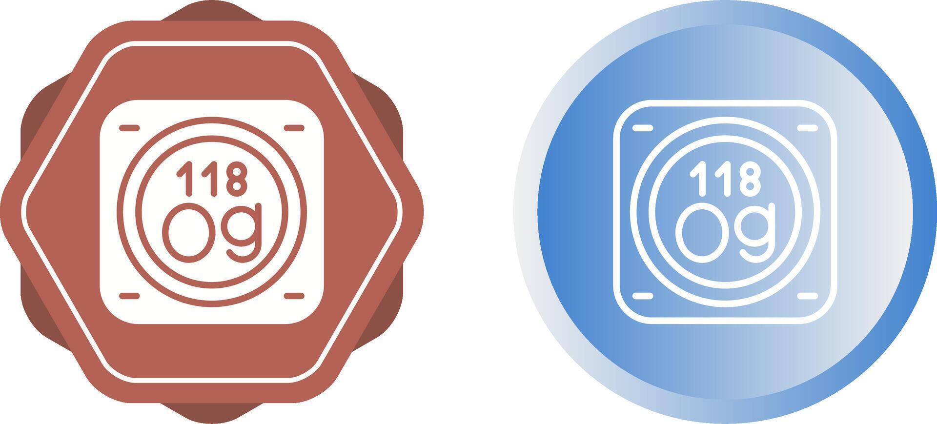 Unique Two Icons Set vector