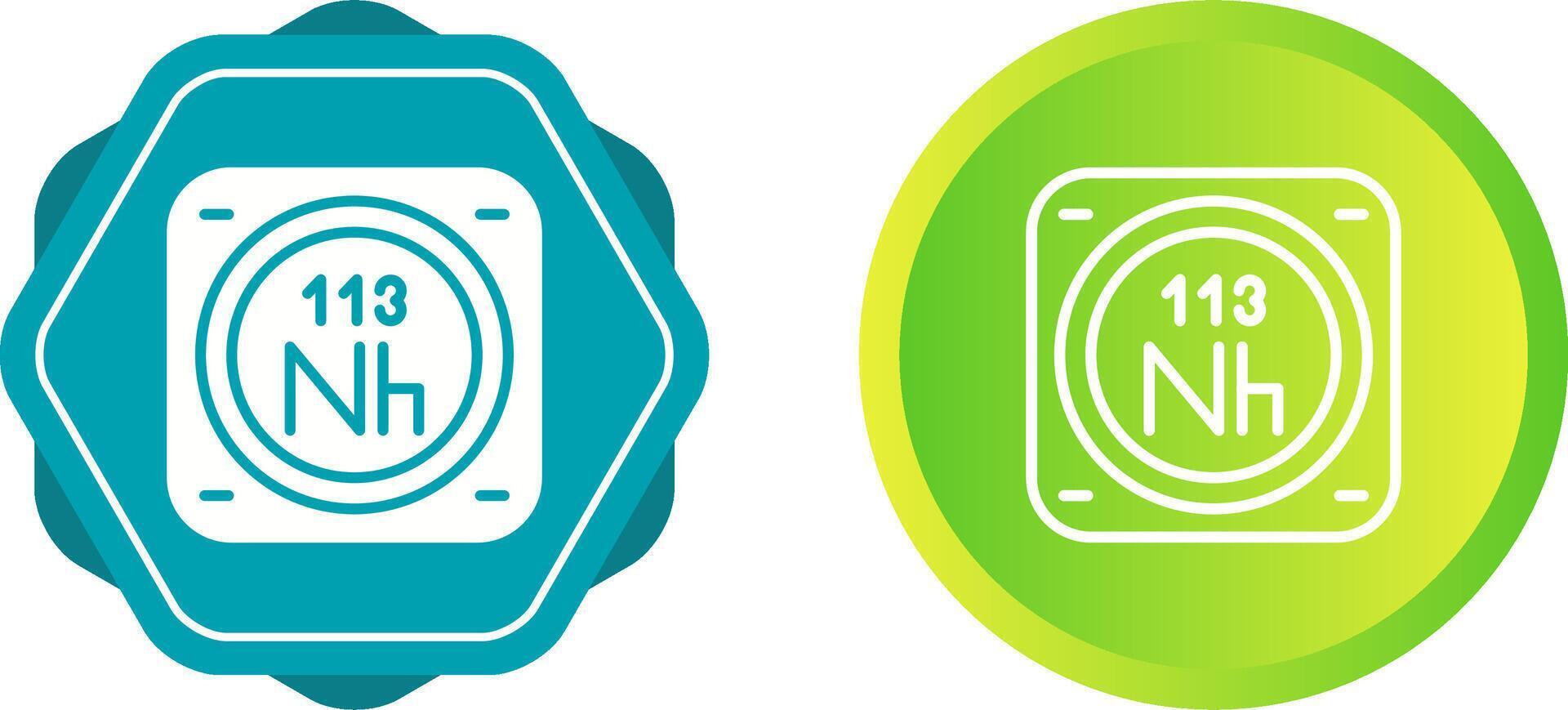 Unique Two Icons Set vector