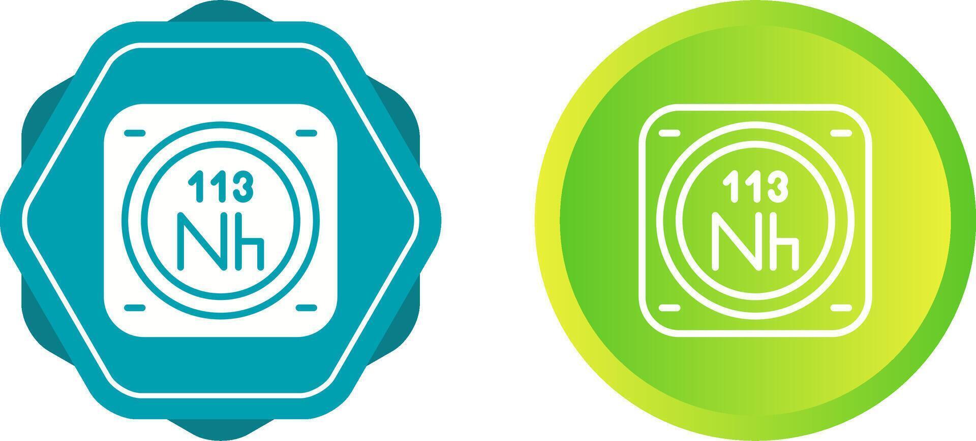 Unique Two Icons Set vector