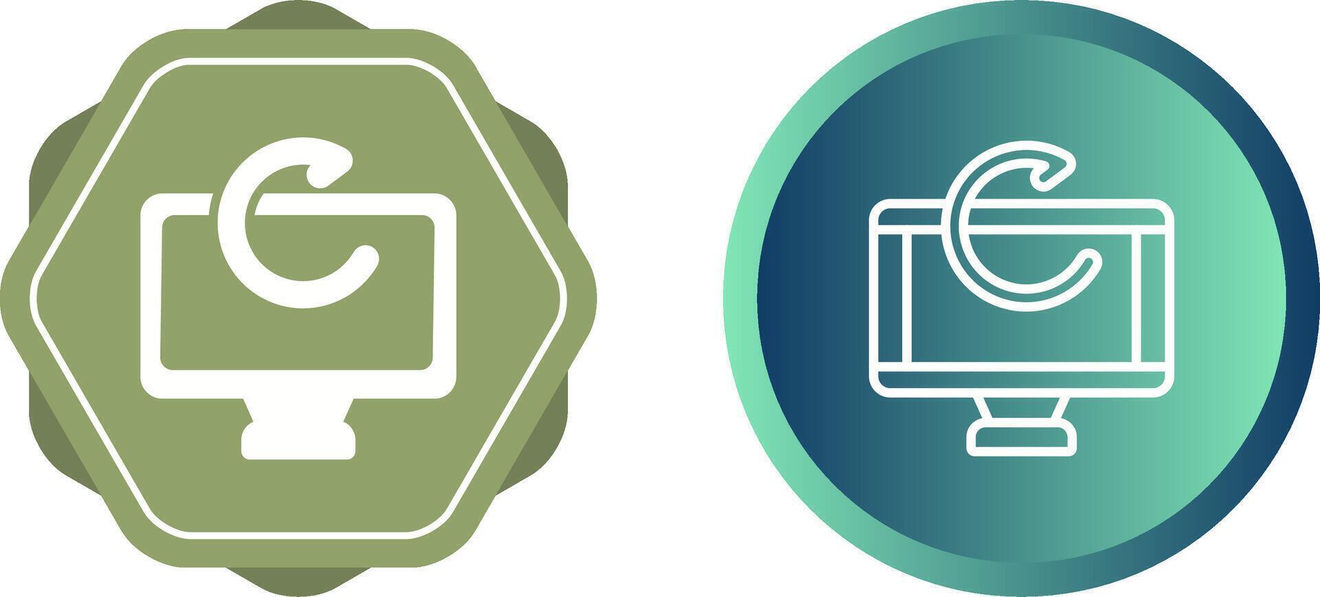 Restart Vector Icon