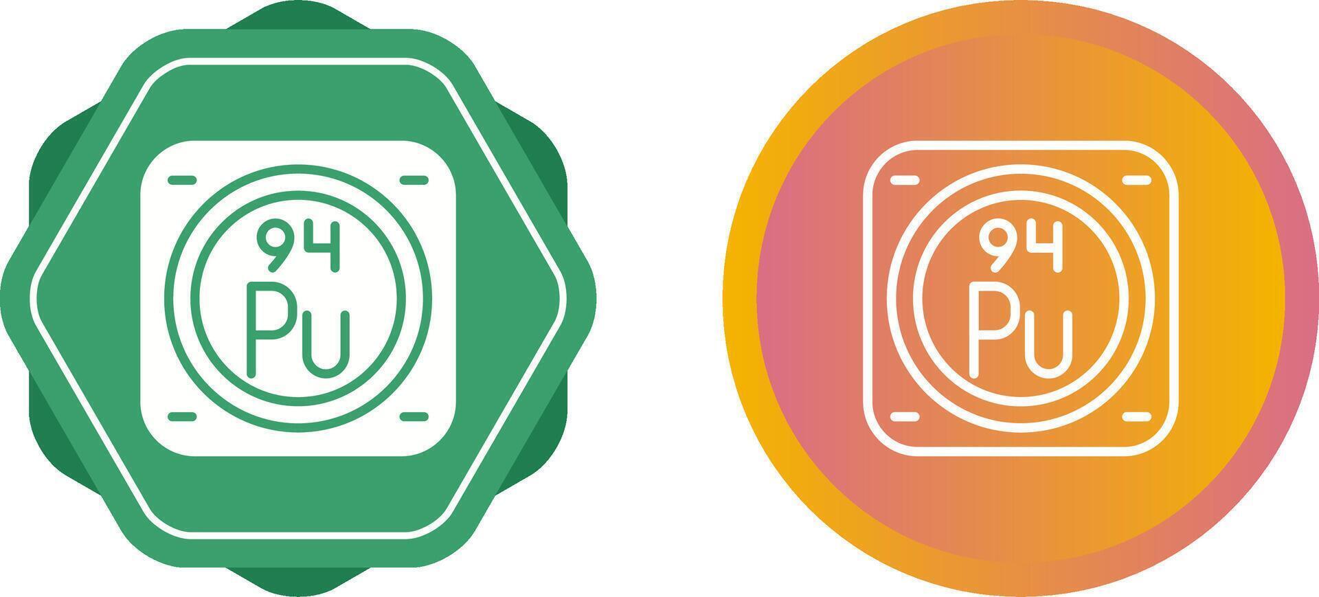 Unique Two Icons Set vector