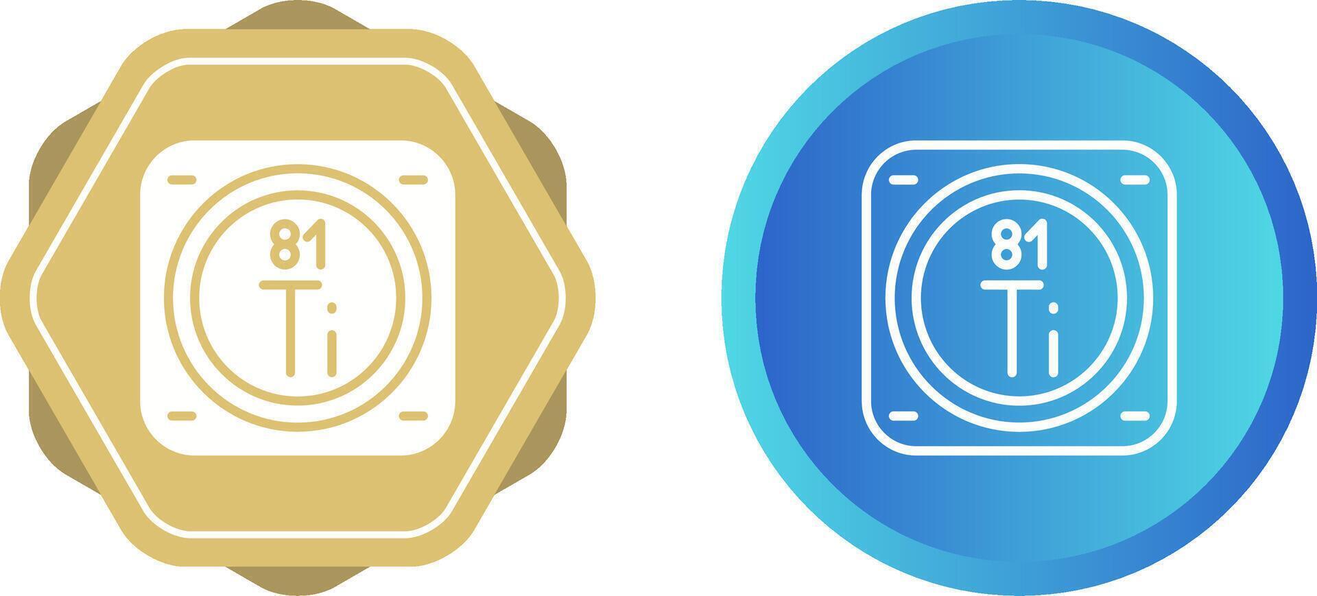Unique Two Icons Set vector
