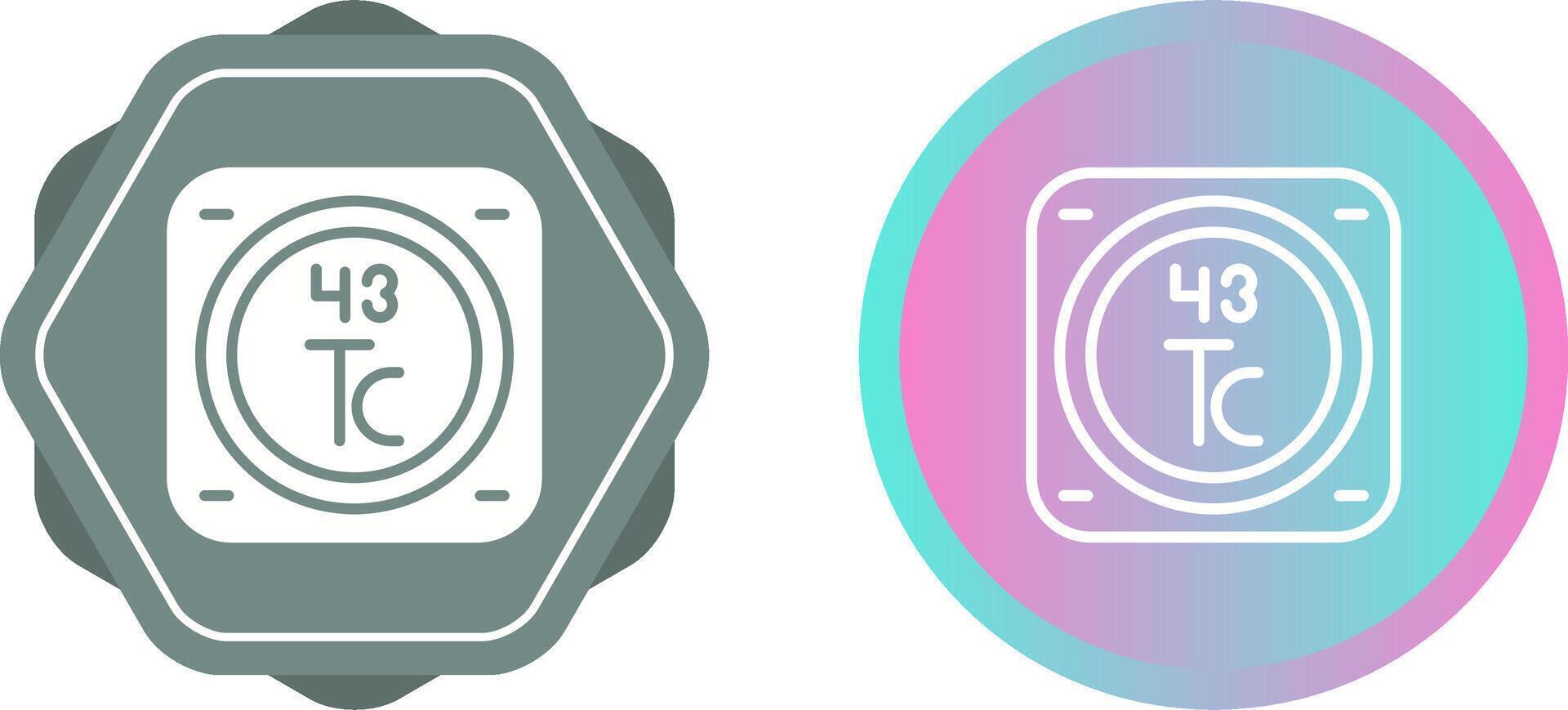 Unique Two Icons Set vector