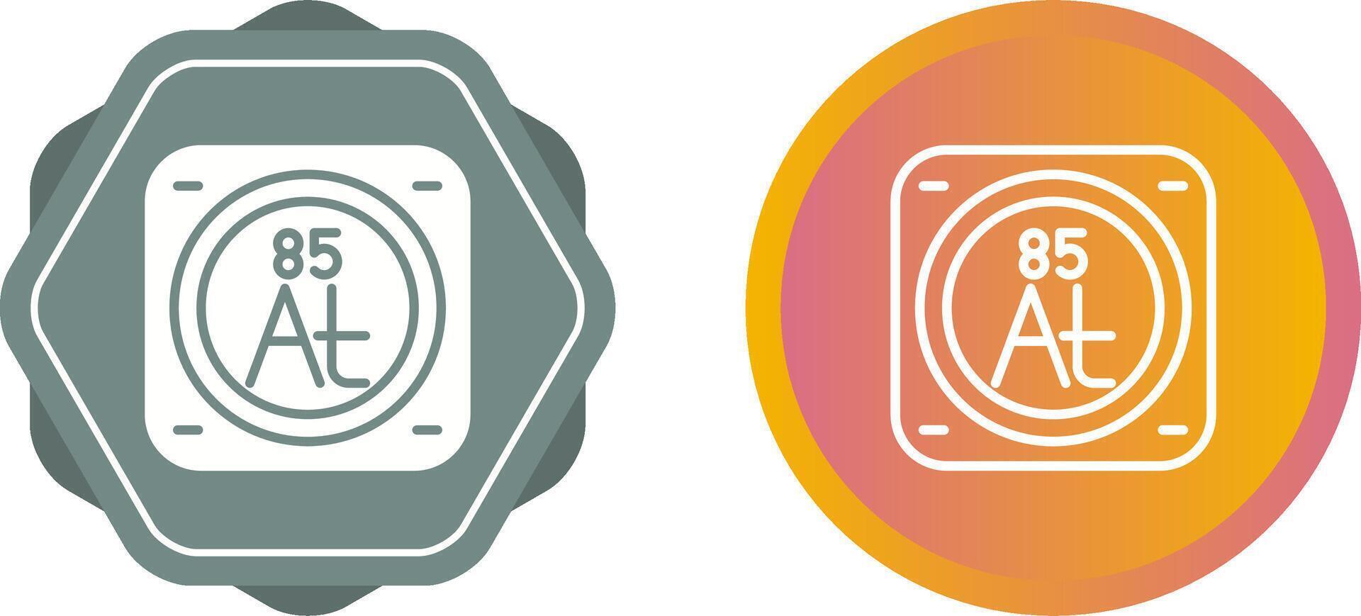 Unique Two Icons Set vector