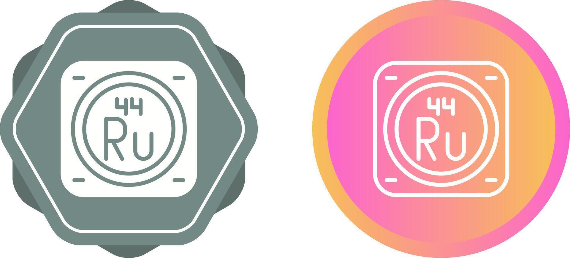 Unique Two Icons Set vector